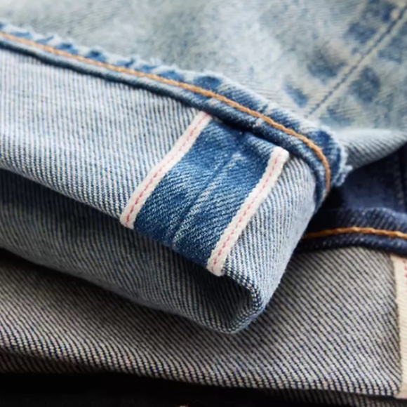 Levi's 512 Premium Selvedge Jeans Men's Slim Taper Fit fits 33x31 Medium Wash - Picture 9 of 9